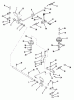 Toro 82-08BP01 (B-81) - B-81 4-Speed Tractor, 1978 Ersatzteile BRAKE AND CLUTCH LINKAGE