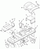 Toro 82-08BP01 (B-81) - B-81 4-Speed Tractor, 1978 Ersatzteile FRAME, SHEET METAL AND COVERS #2