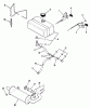 Toro 82-08BP01 (B-81) - B-81 4-Speed Tractor, 1978 Ersatzteile FUEL AND EXHAUST SYSTEMS