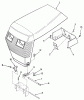Toro A1-184801 (GT-1848) - GT-1848 Twin Automatic Tractor, 1982 Ersatzteile SHEET METAL AND COVERS #1