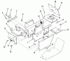 Toro A1-184801 (GT-1848) - GT-1848 Twin Automatic Tractor, 1982 Ersatzteile SHEET METAL AND COVERS #2