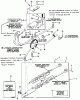 Toro A1-16B801 (GT-1600) - GT-1600 Twin 8-Speed Tractor, 1984 Ersatzteile HYDRAULIC SYSTEM