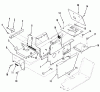Toro A1-16B801 (GT-1600) - GT-1600 Twin 8-Speed Tractor, 1984 Ersatzteile SHEET METAL AND COVERS #2