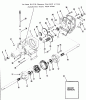 Toro A1-16B801 (GT-1600) - GT-1600 Twin 8-Speed Tractor, 1984 Ersatzteile TRANSAXLE