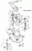 Toro A2-163701 (LT-1637) - LT-1637 Twin 5-Speed Tractor, 1982 Ersatzteile 32 IN./81 CM MOWER SPINDLES LT-832, LT-1032