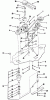 Toro A2-163701 (LT-1637) - LT-1637 Twin 5-Speed Tractor, 1982 Ersatzteile 42 IN./107 CM MOWER SPINDLES-LT-1642