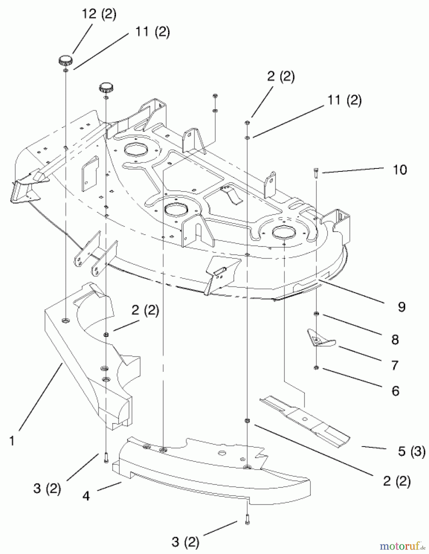  Toro Neu Accessories, Mower 86041 - Toro 44