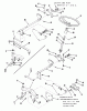 Toro D2-163701 (LT-1637) - LT-1637 Twin 3-Speed Tractor, 1983 Ersatzteile FRONT AXLE AND STEERING (MOWER HANGER)