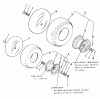 Toro D2-163701 (LT-1637) - LT-1637 Twin 3-Speed Tractor, 1983 Ersatzteile WHEELS AND TIRES