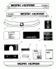 Toro A2-11BP01 (LT-1100) - LT-1100 5-Speed Tractor, 1984 Ersatzteile DECALS, MISCELLANEOUS