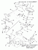 Toro A2-11BP01 (LT-1100) - LT-1100 5-Speed Tractor, 1984 Ersatzteile FRONT AXLE AND STEERING (MOWER HANGER)