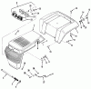 Toro A2-12KE02 (212-H) - 212-H Tractor, 1991 (1000001-1999999) Ersatzteile BODY ASSEMBLY