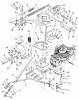 Toro A2-12KE02 (212-H) - 212-H Tractor, 1991 (1000001-1999999) Ersatzteile TRANSMISSION LINKAGE ASSEMBLY (212-H)