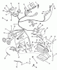 Toro E1-12K801 (312-8) - 312-8 Garden Tractor, 1988 Ersatzteile ELECTRICAL SYSTEM #1
