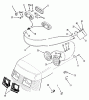Toro E1-12K801 (312-8) - 312-8 Garden Tractor, 1988 Ersatzteile ELECTRICAL SYSTEM #3