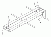 Toro E1-12K801 (312-8) - 312-8 Garden Tractor, 1988 Ersatzteile FRAME