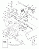 Toro E1-12K801 (312-8) - 312-8 Garden Tractor, 1988 Ersatzteile MECHANICAL TRANSMISSION-8-SPEED #2