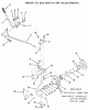 Toro E1-12K801 (312-8) - 312-8 Garden Tractor, 1988 Ersatzteile PTO CLUTCH AND CONTROL