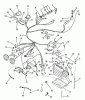 Toro B1-16O802 (316-8) - 316-8 Garden Tractor, 1989 Ersatzteile ELECTRICAL SYSTEM #1