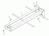 Toro B1-16O802 (316-8) - 316-8 Garden Tractor, 1989 Ersatzteile FRAME