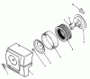 Toro B1-16O802 (316-8) - 316-8 Garden Tractor, 1989 Ersatzteile KOHLER AIR INTAKE