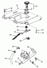 Toro B1-16O802 (316-8) - 316-8 Garden Tractor, 1989 Ersatzteile KOHLER FUEL SYSTEM