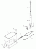 Toro B1-16O802 (316-8) - 316-8 Garden Tractor, 1989 Ersatzteile KOHLER OIL PAN & DIPSTICK