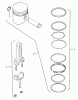 Toro B1-16O802 (316-8) - 316-8 Garden Tractor, 1989 Ersatzteile KOHLER PISTON & RINGS