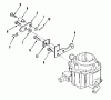 Toro B1-16O802 (316-8) - 316-8 Garden Tractor, 1989 Ersatzteile ONAN CHOKE LINKAGE