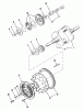 Toro B1-16O802 (316-8) - 316-8 Garden Tractor, 1989 Ersatzteile ONAN CRANKSHAFT, CAMSHAFT, FLYWHEEL