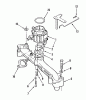 Toro B1-16O802 (316-8) - 316-8 Garden Tractor, 1989 Ersatzteile ONAN INTAKE MANIFOLD