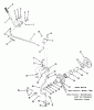 Toro B1-16O802 (316-8) - 316-8 Garden Tractor, 1989 Ersatzteile PTO CLUTCH AND CONTROL