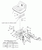 Toro B1-16O802 (316-8) - 316-8 Garden Tractor, 1989 Ersatzteile SEAT