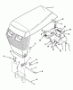 Toro B1-16O802 (316-8) - 316-8 Garden Tractor, 1989 Ersatzteile SHEET METAL AND COVERS #1
