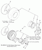 Toro B1-16O802 (316-8) - 316-8 Garden Tractor, 1989 Ersatzteile WHEELS AND TIRES