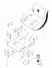 Toro E2-12K501 (212-5) - 212-5 Tractor, 1988 Ersatzteile SEAT AND SUSPENSION