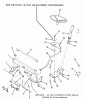 Toro R2-12K501 (212-5) - 212-5 Tractor, 1989 Ersatzteile FRONT AXLE AND STEERING