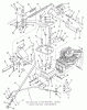 Toro R2-12K501 (212-5) - 212-5 Tractor, 1989 Ersatzteile HYDROSTATIC TRANSAXLE-CONTROL LINKAGE