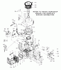 Toro R2-12K501 (212-5) - 212-5 Tractor, 1989 Ersatzteile KAWASAKI FB460V TYPE AS-13 ENGINE #1
