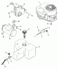 Toro E2-17K501 (227-5) - 227-5 Tractor, 1988 Ersatzteile ENGINE, FUEL & EXHAUST SYSTEMS