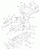 Toro E2-17K501 (227-5) - 227-5 Tractor, 1988 Ersatzteile FRAME, SHEET METAL AND COVERS #2
