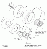 Toro E2-17K501 (227-5) - 227-5 Tractor, 1988 Ersatzteile WHEELS AND TIRES