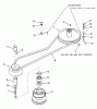 Toro E2-17K502 (227-5) - 227-5 Tractor, 1989 Ersatzteile DRIVE BELT AND PULLEYS