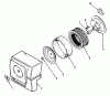 Toro R1-16O802 (316-8) - 316-8 Garden Tractor, 1990 Ersatzteile KOHLER AIR INTAKE