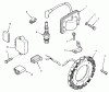 Toro R1-16O802 (316-8) - 316-8 Garden Tractor, 1990 Ersatzteile KOHLER IGNITION SYSTEM