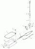 Toro R1-16O802 (316-8) - 316-8 Garden Tractor, 1990 Ersatzteile KOHLER OIL PAN & DIPSTICK