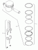 Toro R1-16O802 (316-8) - 316-8 Garden Tractor, 1990 Ersatzteile KOHLER PISTON & RINGS