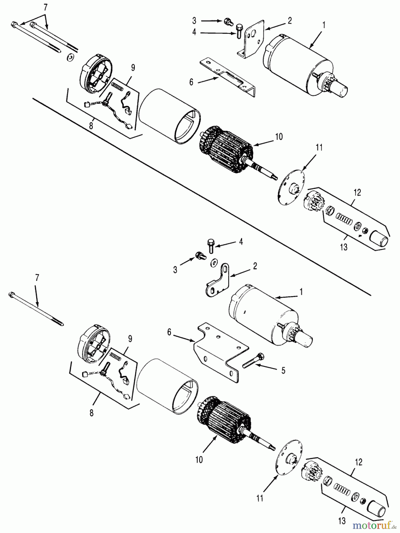 Toro Neu Mowers, Lawn & Garden Tractor Seite 2 R1-16O802 (316-8) - Toro 316-8 Garden Tractor, 1990 KOHLER STARTER