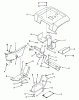 Toro R1-16O802 (316-8) - 316-8 Garden Tractor, 1990 Ersatzteile SHEET METAL AND COVERS #3