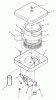 Toro R1-16O802 (316-8) - 316-8 Garden Tractor, 1990 Ersatzteile TORO POWER PLUS AIR CLEANER